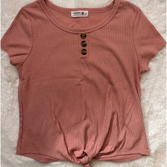 Beautees Other - Beautees Pink Shirt